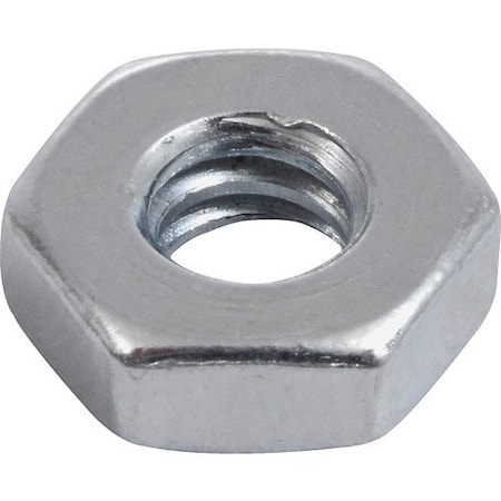 Hillman Hex Nut, Steel, Zinc Plated, 10 PK 6206